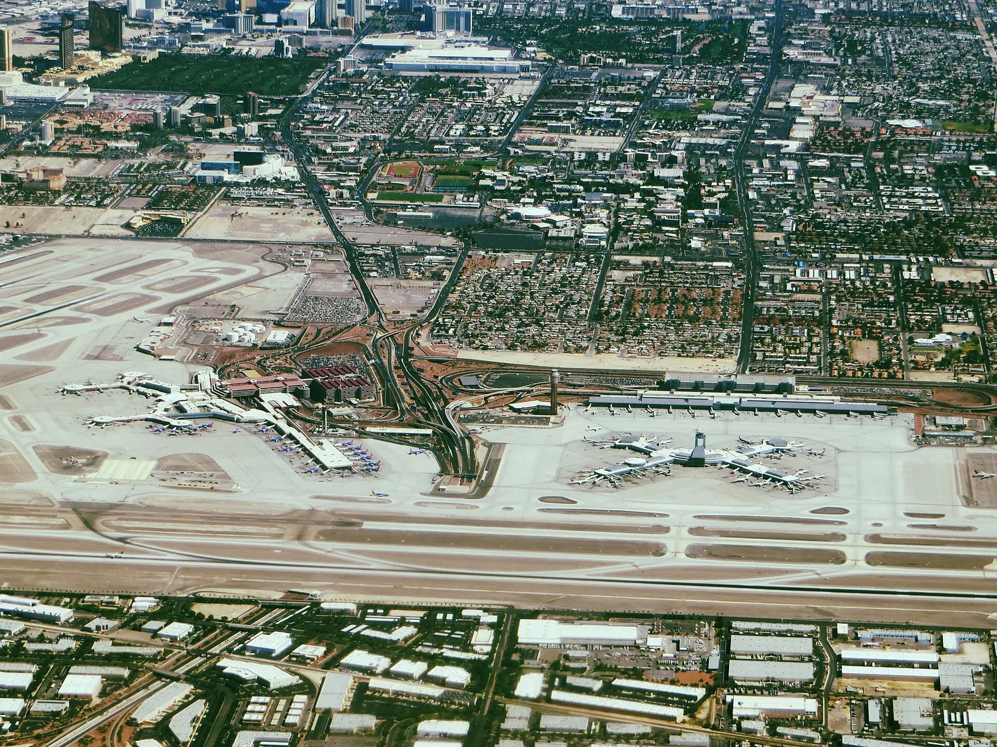 Harry Reid International Airport — location photograph